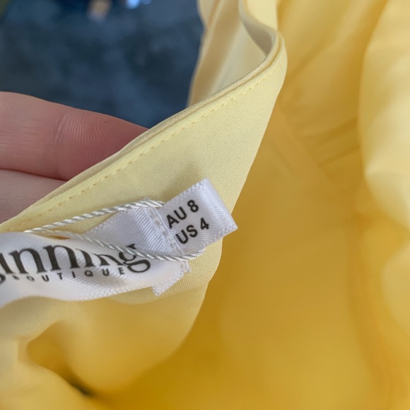 Beginning boutique Ella Off shoulder maxi dress - Picture 4 of 5